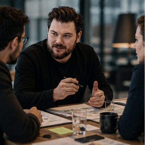 Executive team strategy sparring session